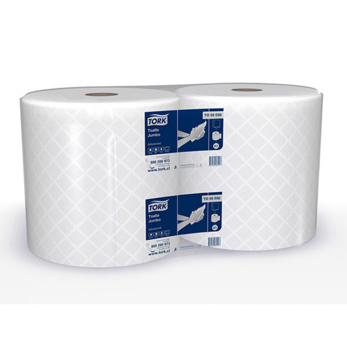 TO55038 TORK ADVANCED TOALLA JUMBO H/S 2X310 MT