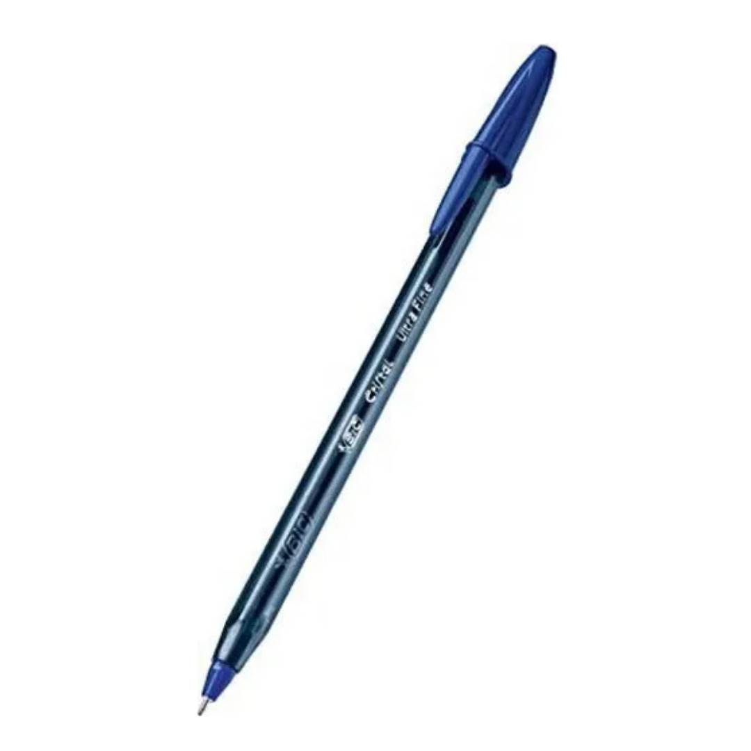 BOLIGRAFO FINO CRISTIAL DS 0,8MM AZUL - BIC