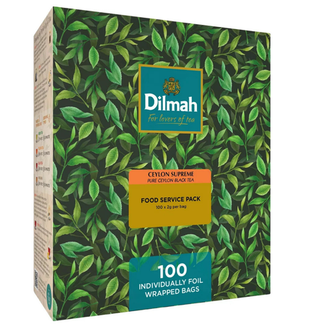 TE NEGRO DILMAH GOURMET CEYLON SUPREME 1X100