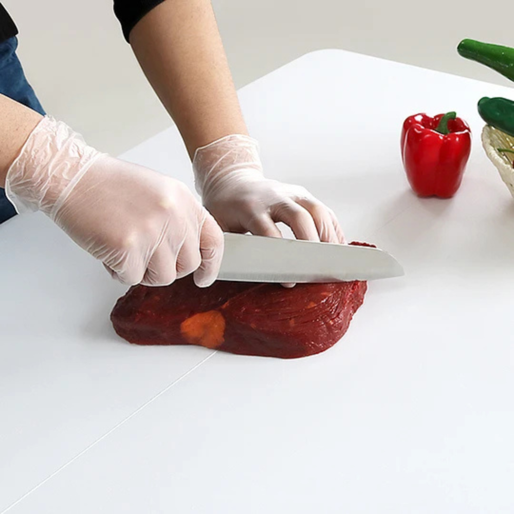 GUANTE VINILO TRANSLUCIDO TALLA L 1X 100