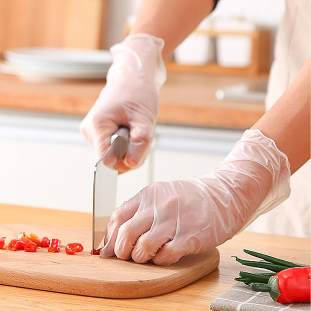 GUANTE VINILO TRANSLUCIDO TALLA L 1X 100