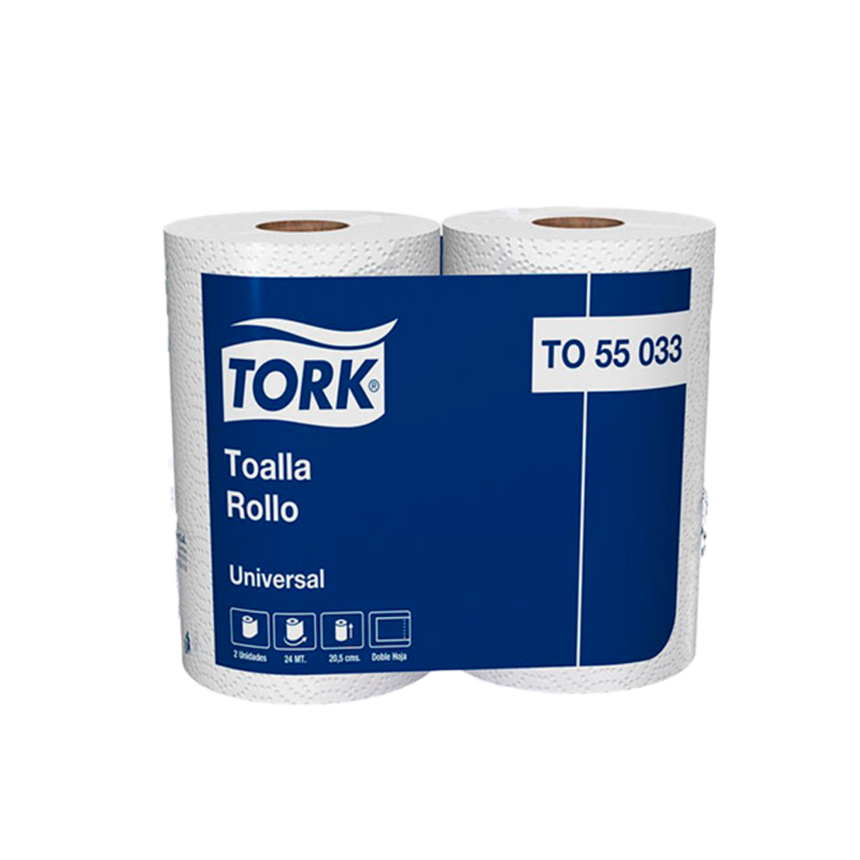 TO55046 TORK UNIVERSAL TOALLA ROLLO D/H 8X2X24 MT