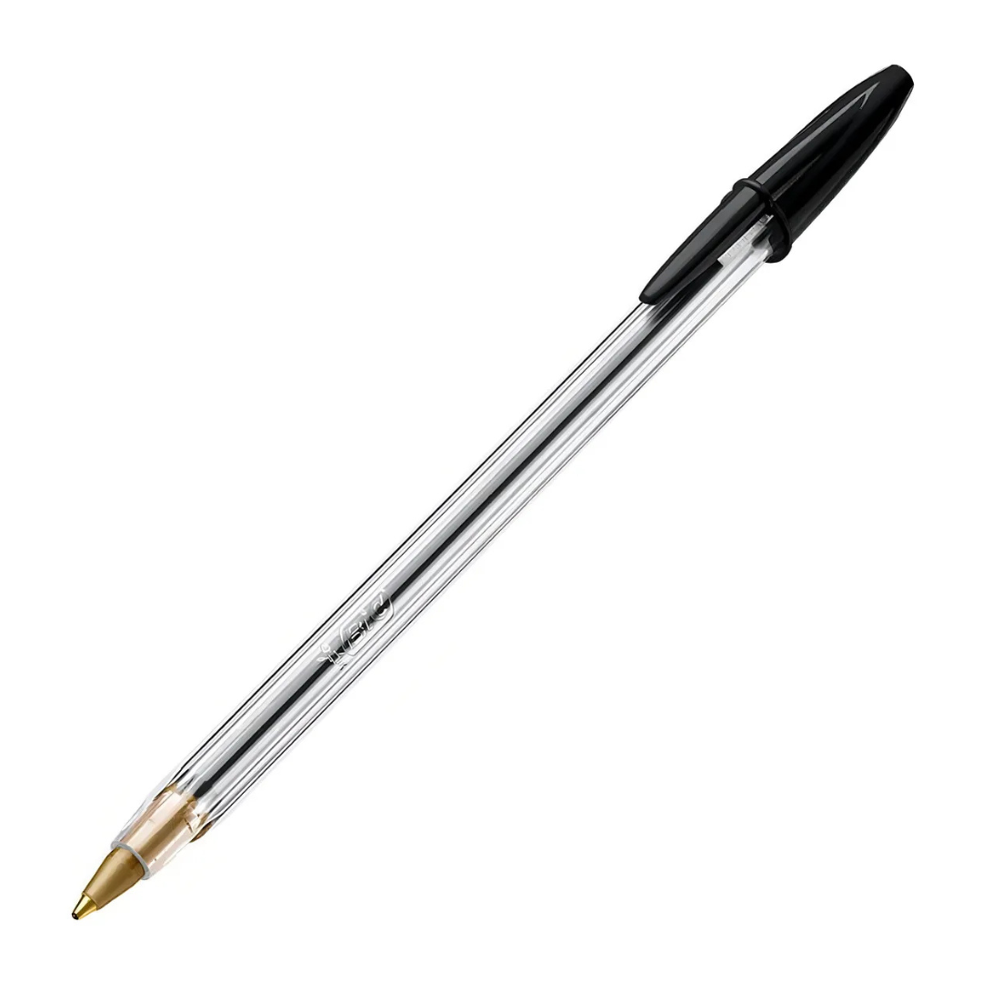 BOLIGRAFO CLASICO CRISTAL DS 1MM NEGRO - BIC