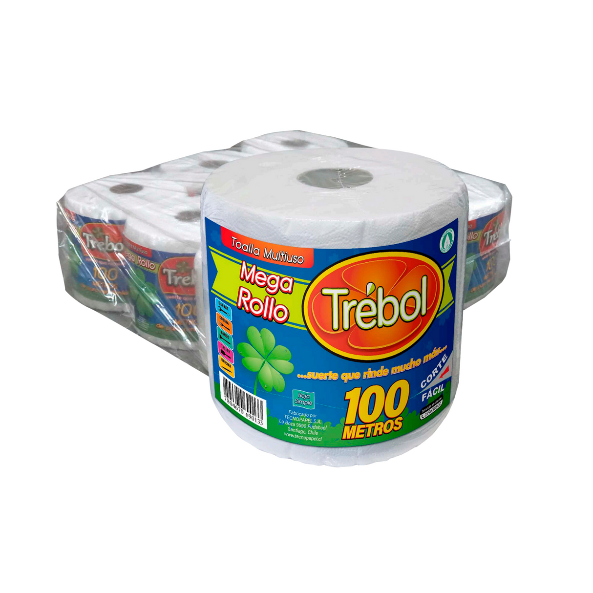 TOALLA TREBOL HS PREPICADA 100 MTS