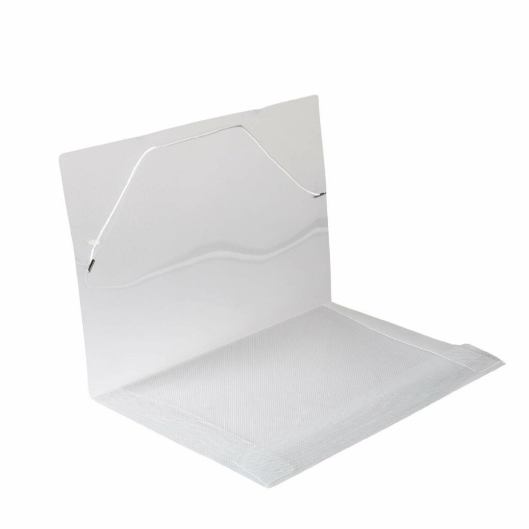 CARPETA PVC CARTERA TRANSPARENTE AUCA