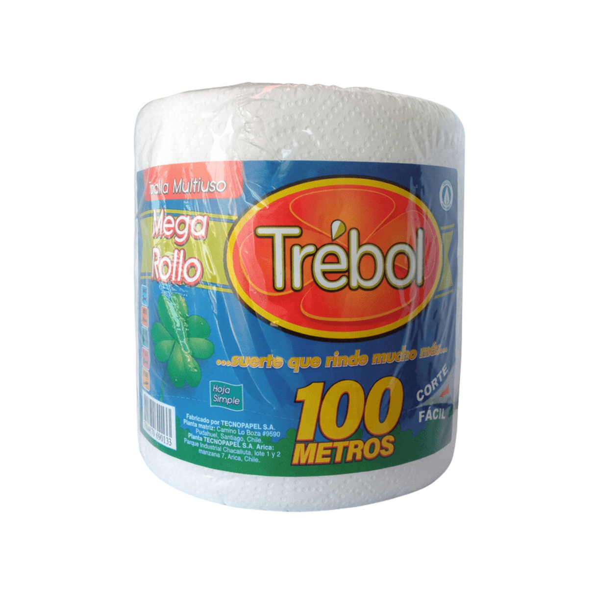 TOALLA TREBOL HS PREPICADA 100 MTS