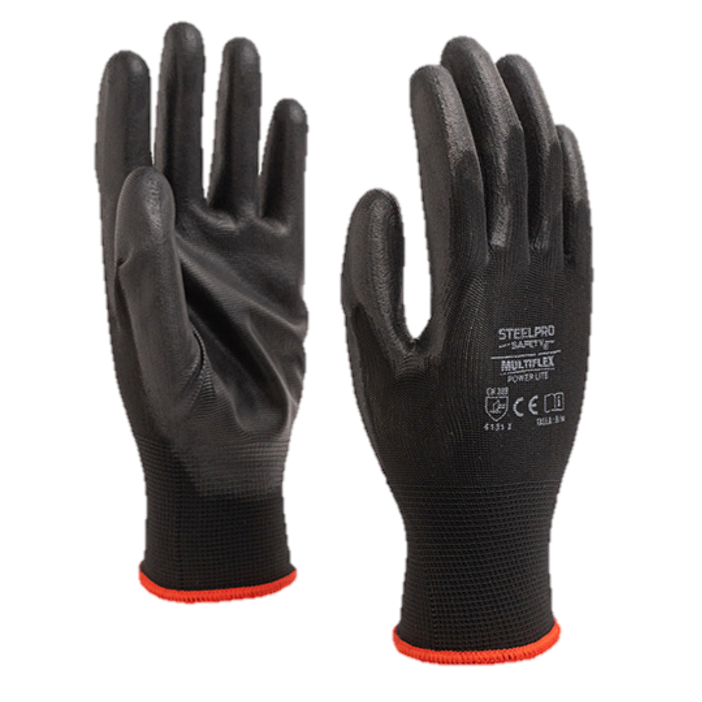 PAR GUANTE MULTIFLEX FORCE NEGRO M