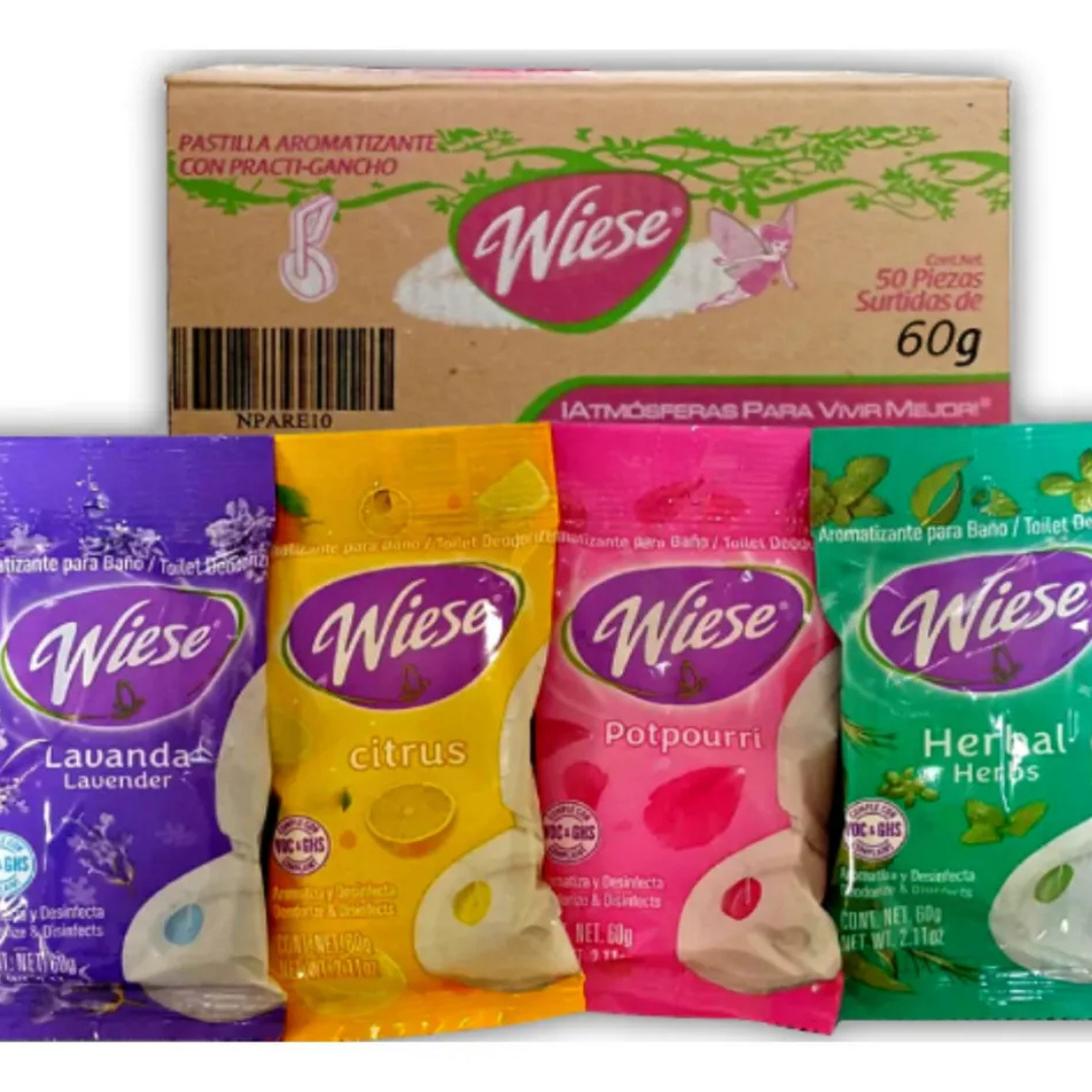PASTILLA REDONDA WIESE SURTIDO 40G