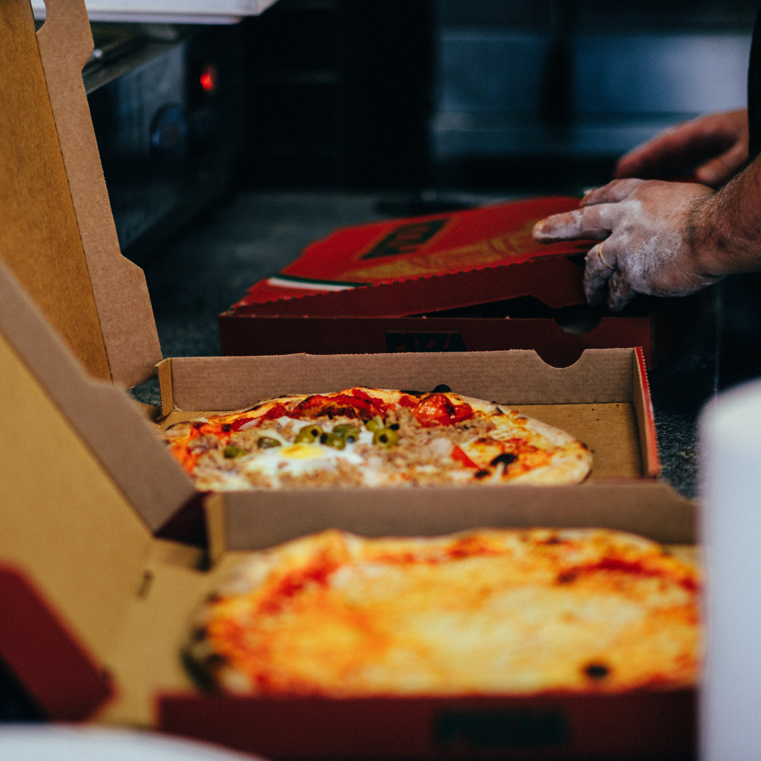 CAJA PIZZA KRAFT ECO MEDIANA 33X33X4X50