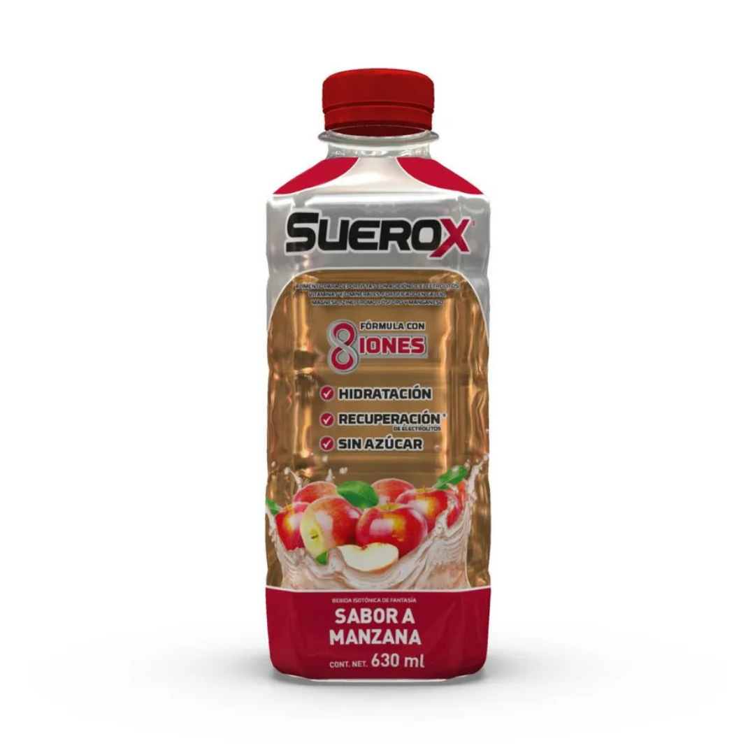SUEROX 630ML MANZANA 1x12