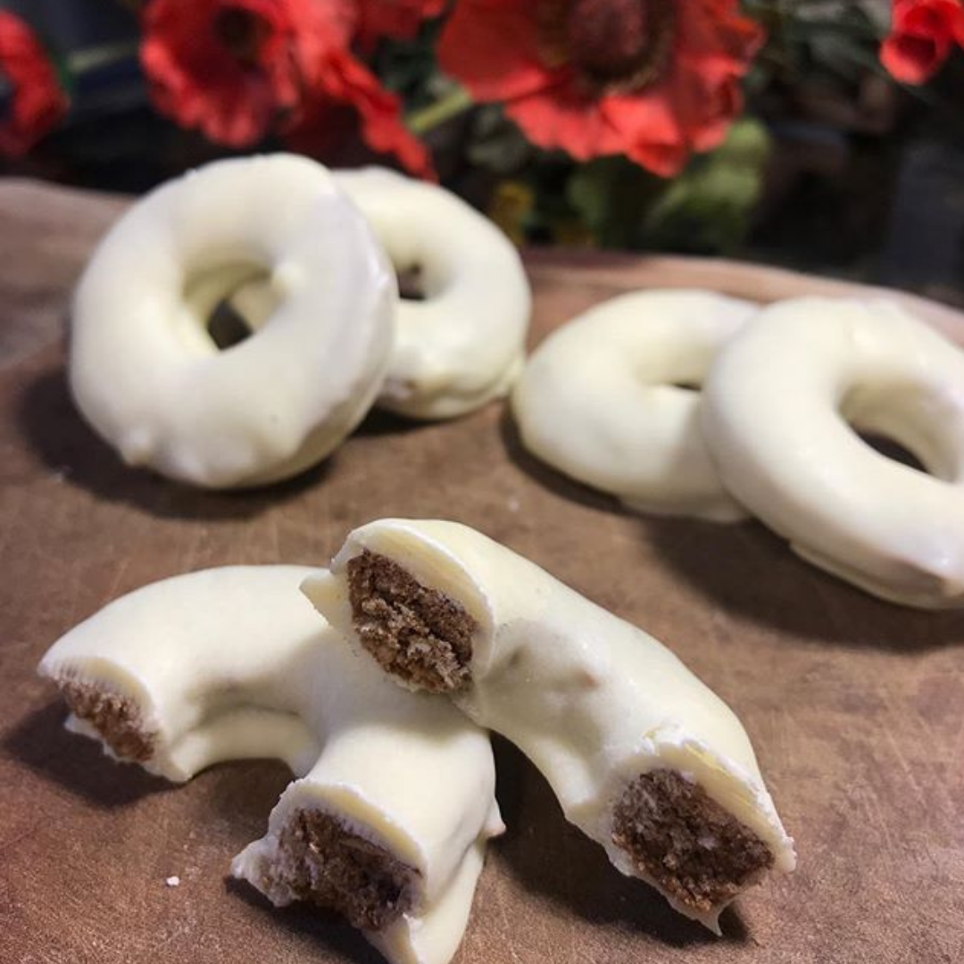 DONUTS CHOCOLATE BLANCO 100GR COSTA