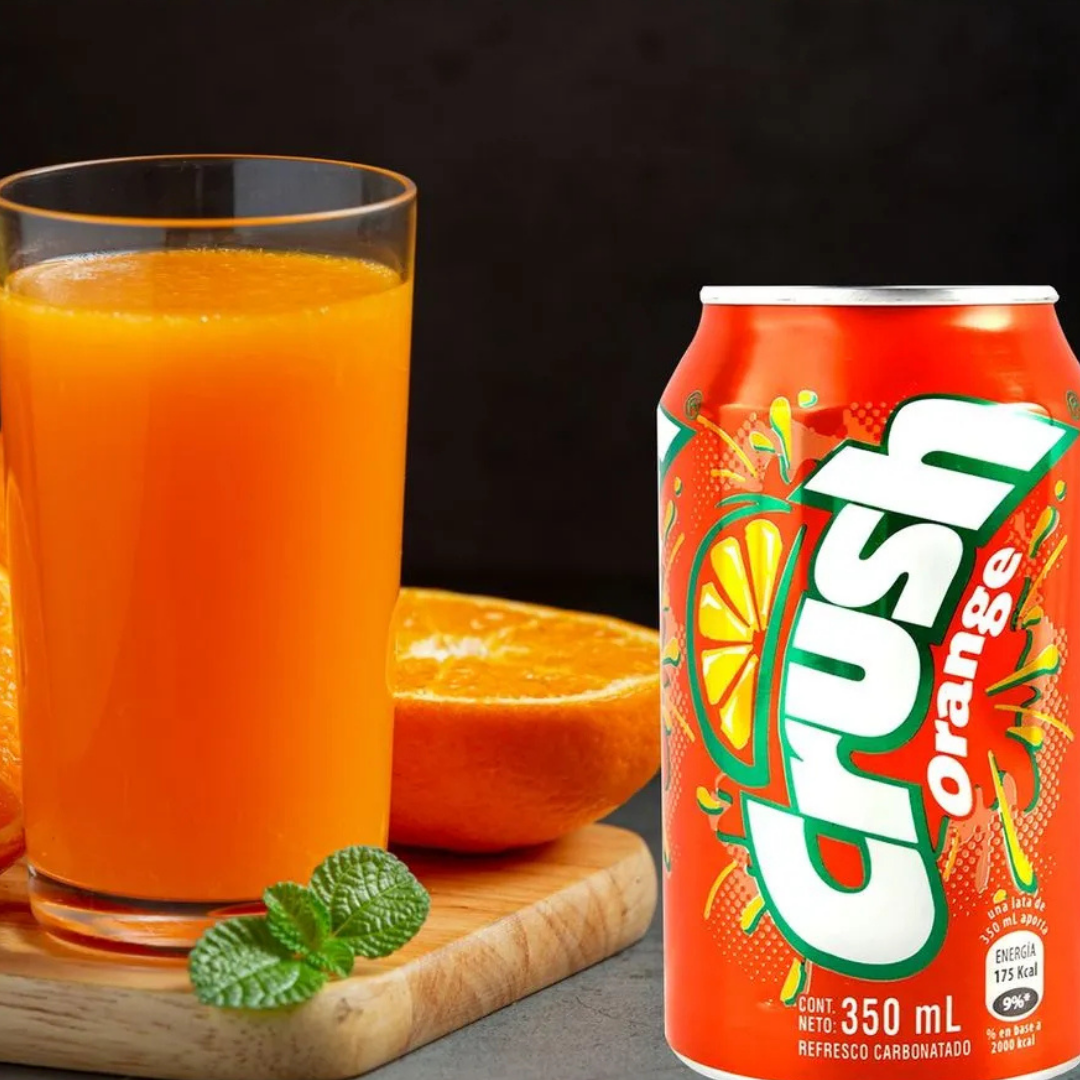 BEBIDA EN LATA CRUSH 350ML 1X6