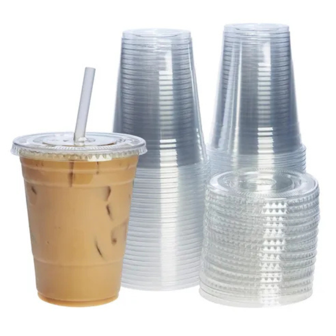 TAPA VASO 14-16 OZ TRANSPARENTE 1X50 PAMOLSA