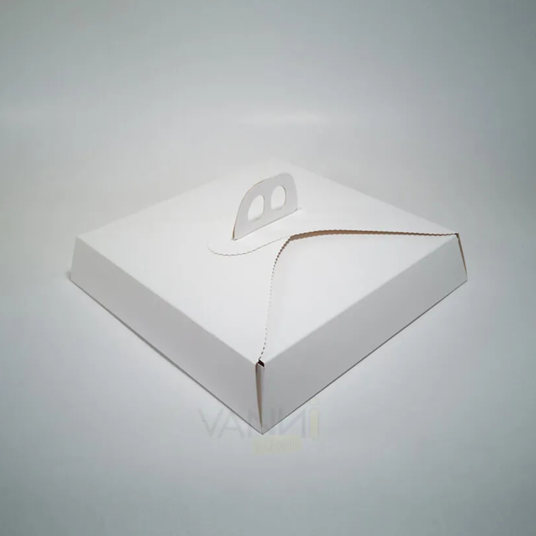 CAJA TARTALETA MEDIANA BLANCA 29X29X5.5