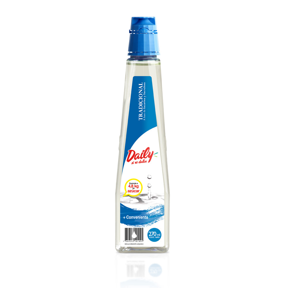 DAILY ENDULZANTE LIQUIDO TRADICIONAL 270ML