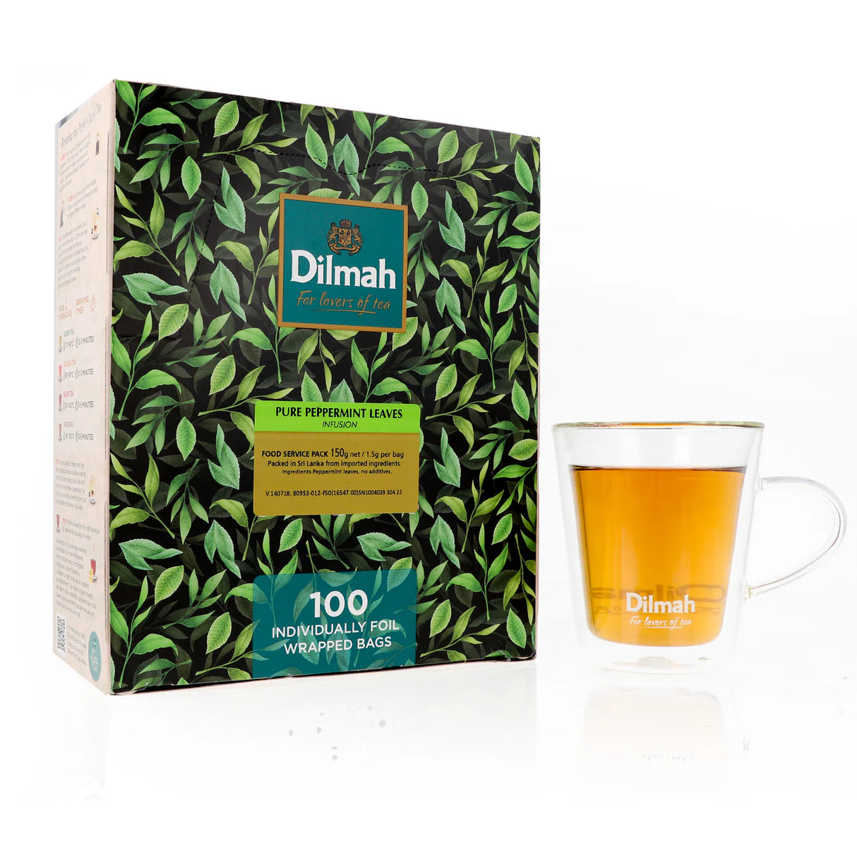 TE DILMAH GOURMET PURE PPERMINT LLAVES (MENTA PURA)  1X100