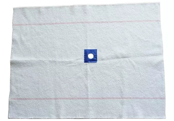 Trapero De Algodón Con Ojal Pisos 70x55