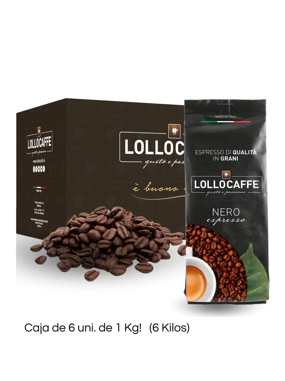 CAFÉ LOLLOCAFFÉ NERO ESPRESSO 1 KILO