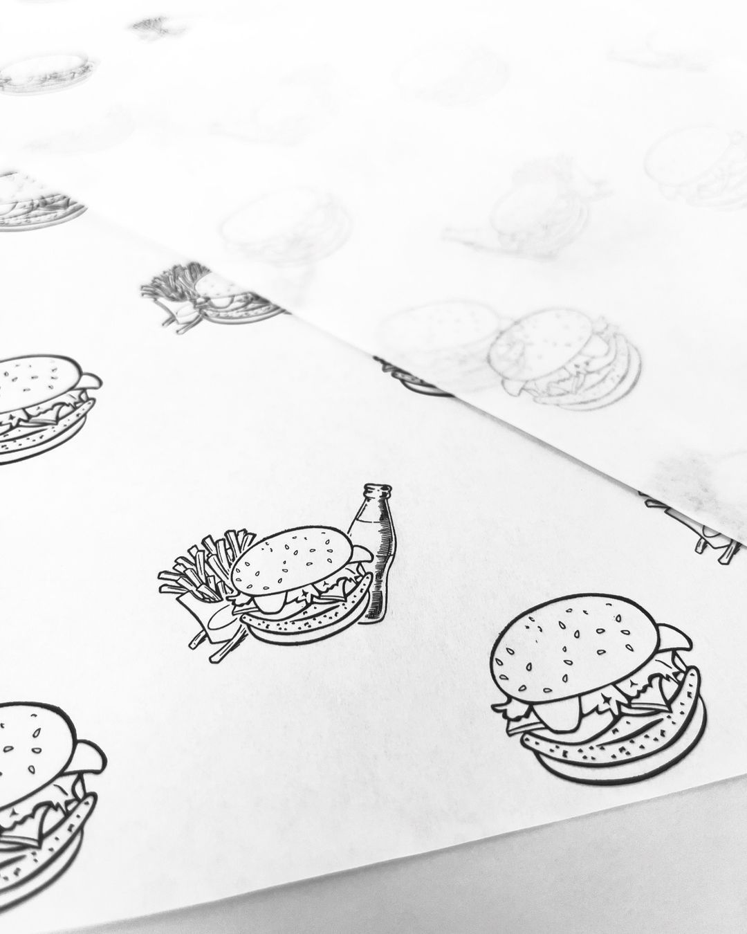 PAPEL ANTIGRASA 30,5X30,5 | BLANCO