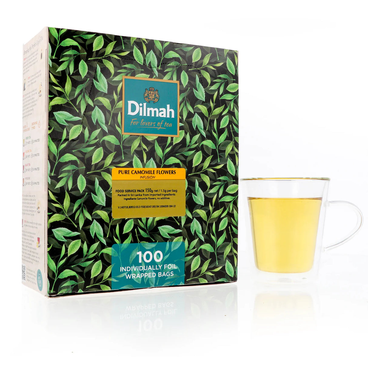 TE VERDE DILMAH CAMOMILE FLOWERS MANZANILLA 1X100