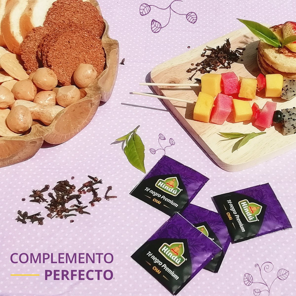 TE NEGRO PREMIUM HINDU CHAI X 10 UNIDADES