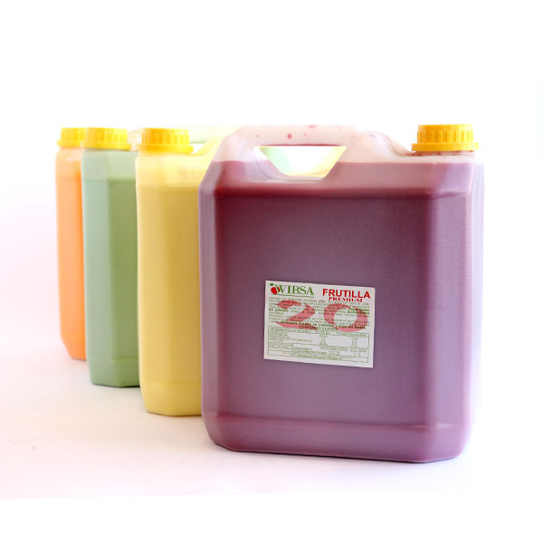 Wibsa Concentrado de Durazno 5 lts ⎪Rendimiento 30 litros