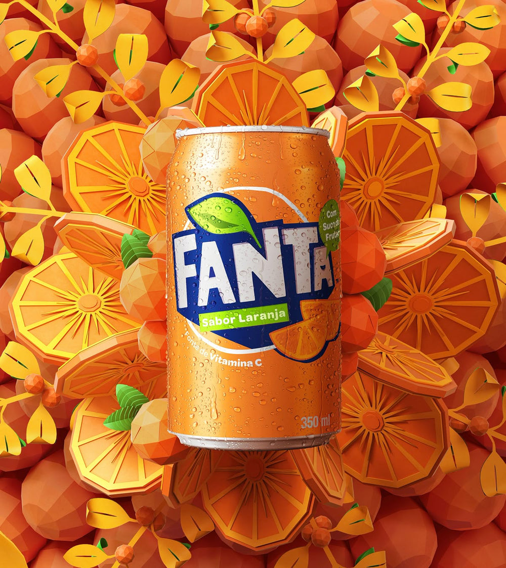 BEBIDA EN LATA FANTA 350ML 1X6