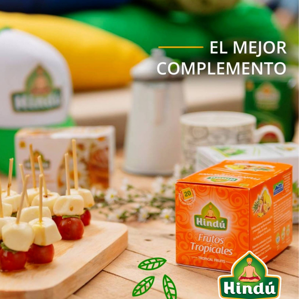 INFUSION HINDU FRUTOS TROPICALES X 20 UNIDADES