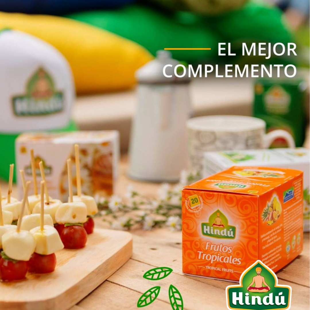 INFUSION HINDU FRUTOS TROPICALES X 20 UNIDADES