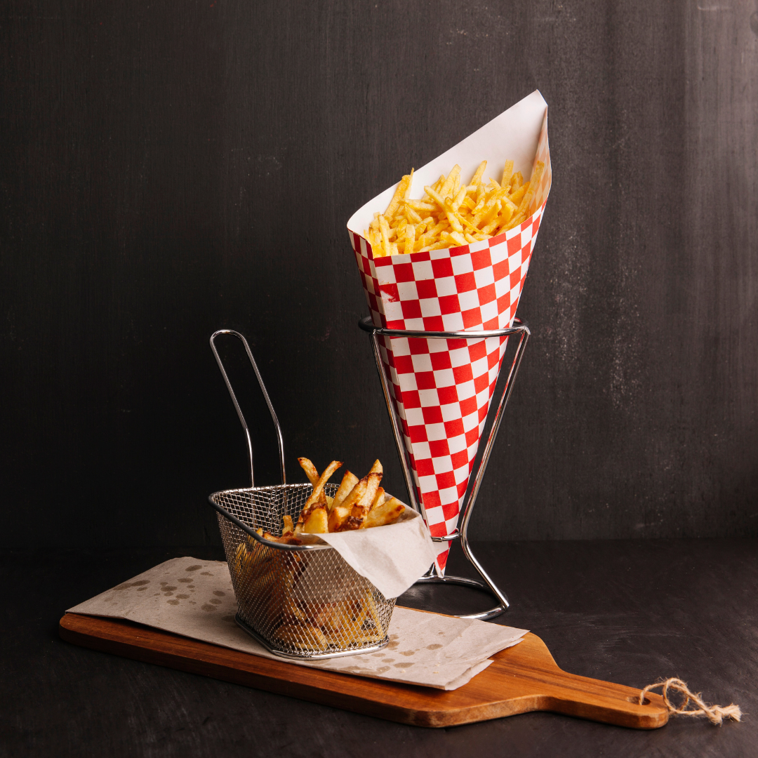 PAPEL ANTIGRASA  28X34 | AJEDREZ ROJO