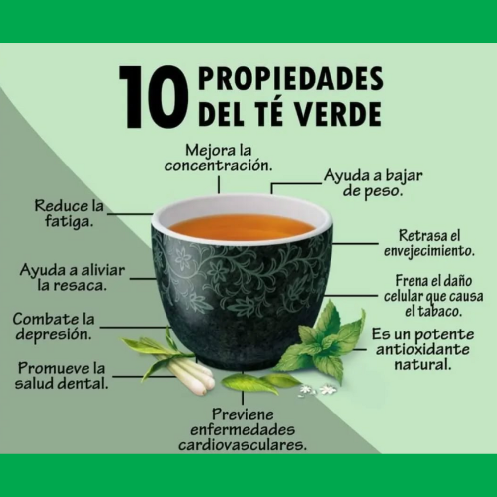 TE VERDE CLASICO HINDU X 10 UNIDADES