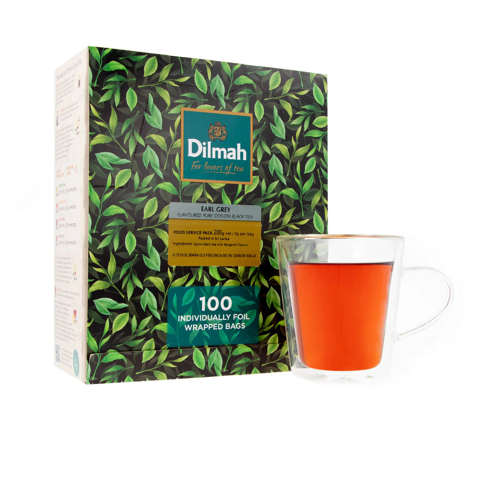 TE NEGRO DILMAH GOURMET EARL GREY 1X100