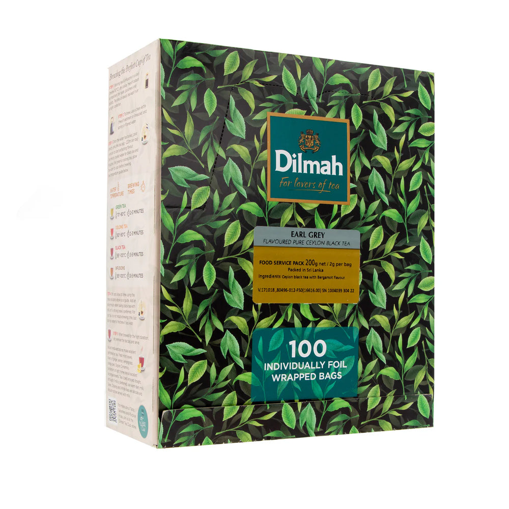 TE NEGRO DILMAH GOURMET EARL GREY 1X100