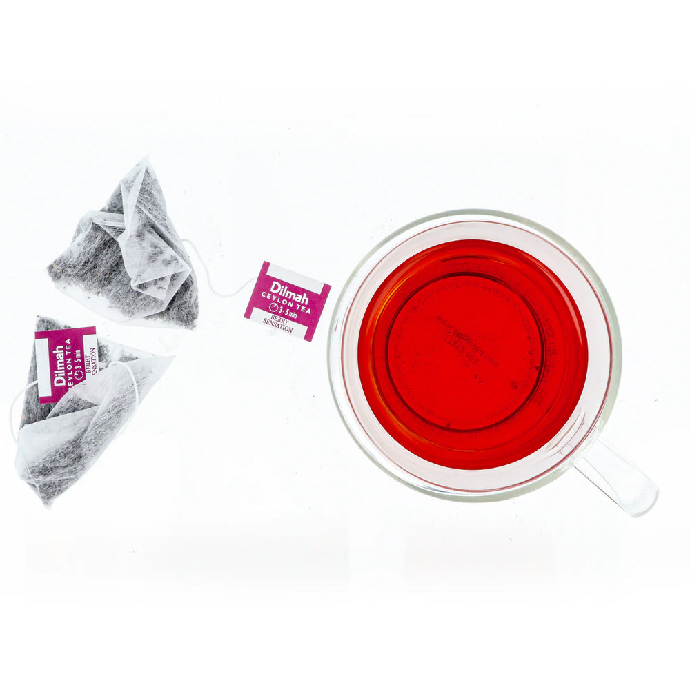 TE NEGRO DILMAH GOURMET FRAMBUESA 1X25