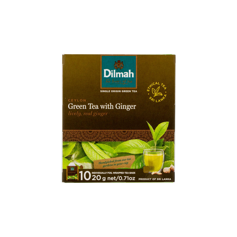 TE VERDE DILMAH JENGIBRE CEYLON 1X10