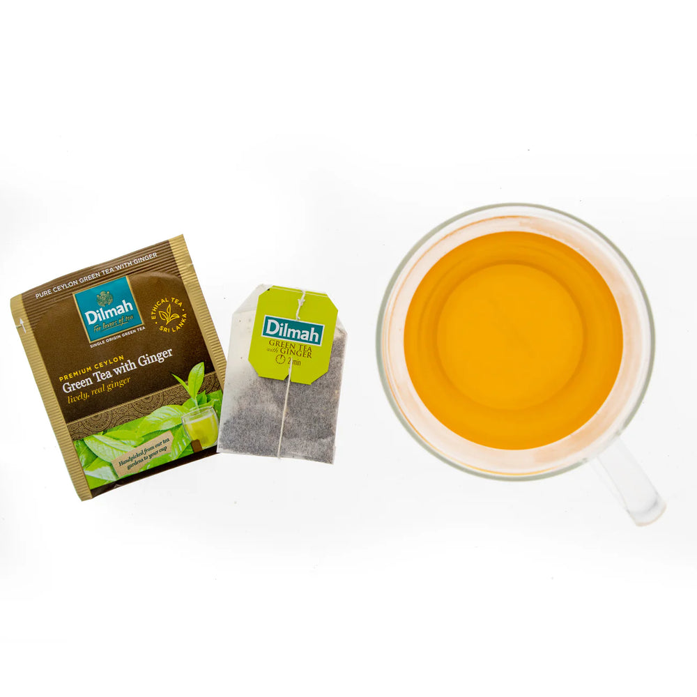 TE VERDE DILMAH JENGIBRE CEYLON 1X10