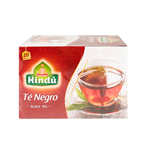TE NEGRO HINDU 1 X20 UNIDADES