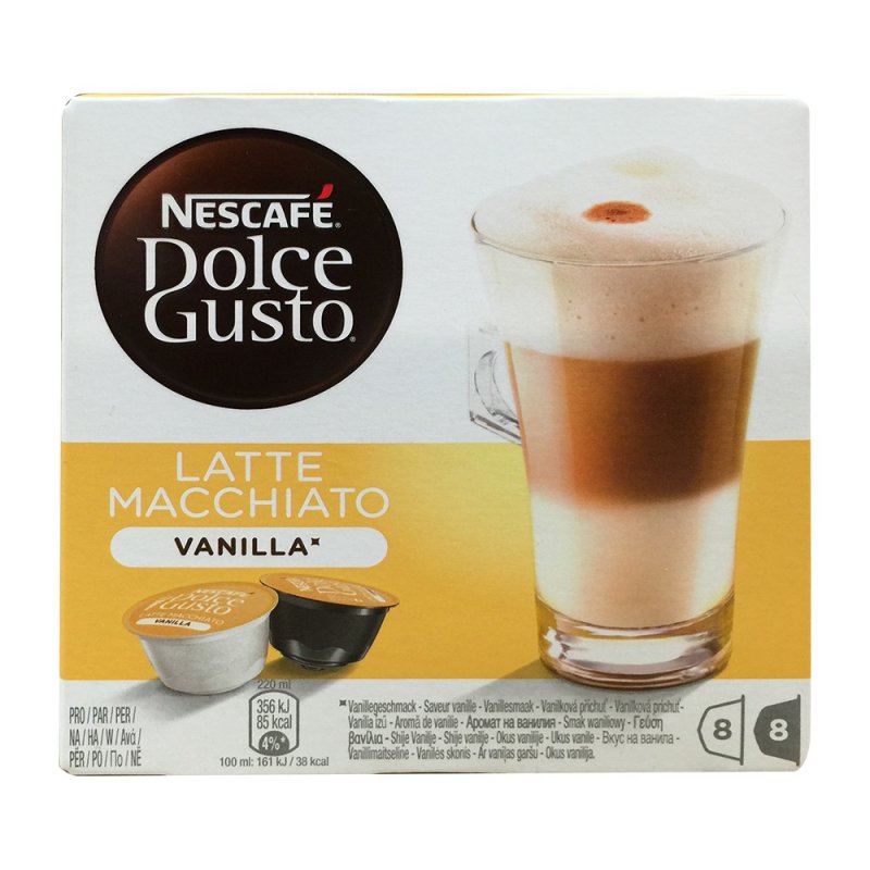 NESCAFE LATTE VAINILLA 1X8