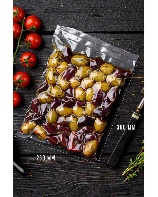 Bolsas de Vacío de 250x300 mm 60 Micras
