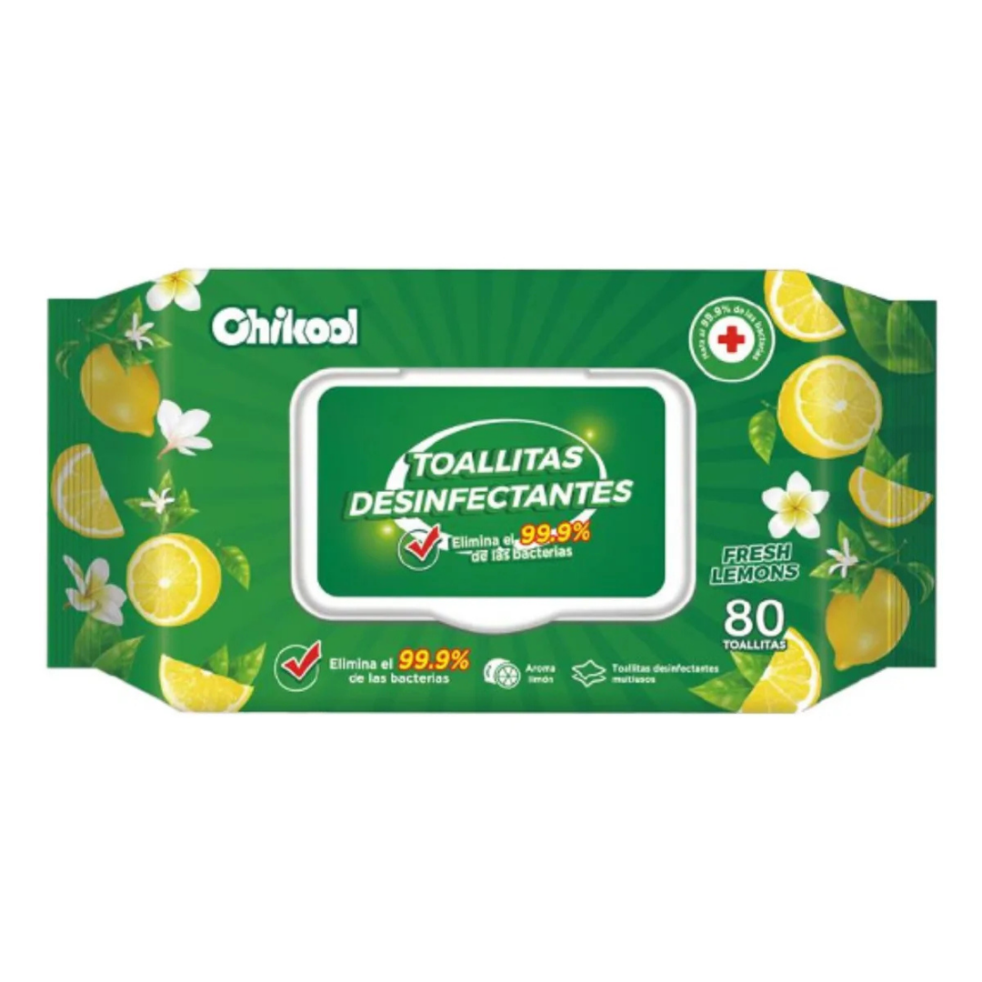 TOALLITAS DESINFECTANTE CHIKOOL 1X80