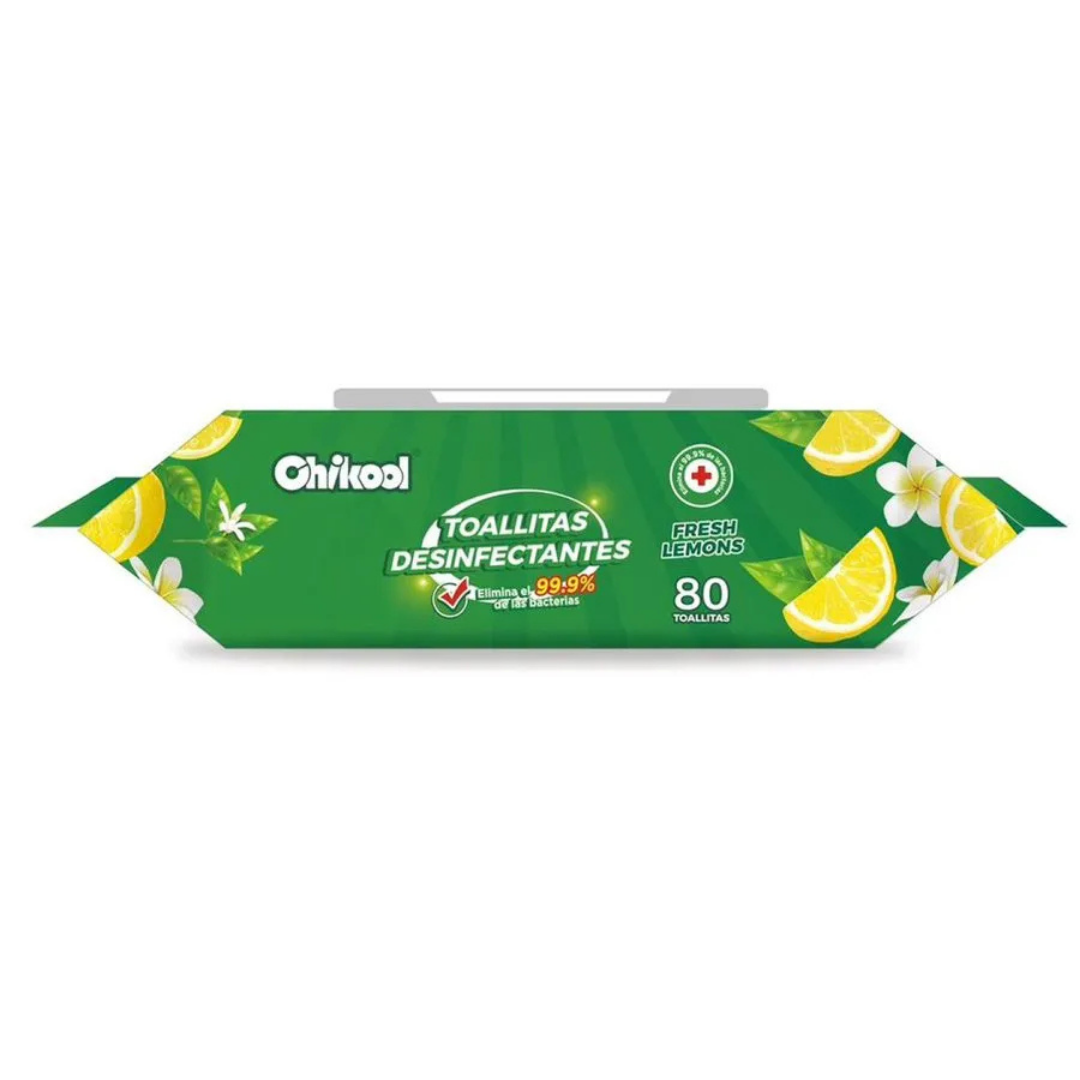 TOALLITAS DESINFECTANTE CHIKOOL 1X80