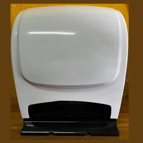 DISPENSADOR TOALLA PALANCA FRONTAL GENERICO CAJA X1 BLANCO