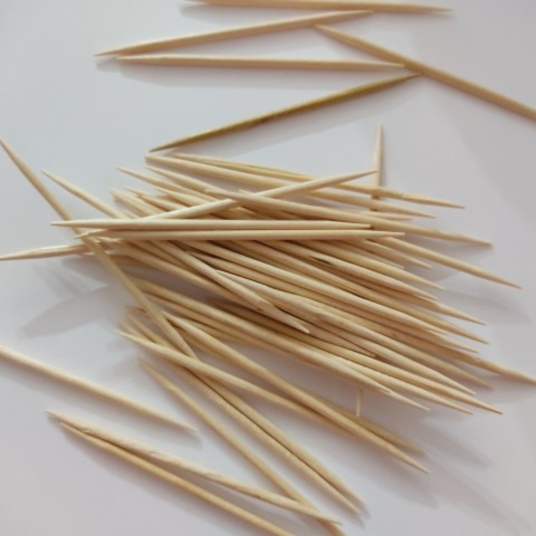 PALO COCTEL MADERA BAMBU MONDADIENTE 6,5 CM 1X100 U