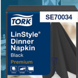 SE70034 TORK PREMIUM SERVILLETA LINSTYLE NEGRA 12X50
