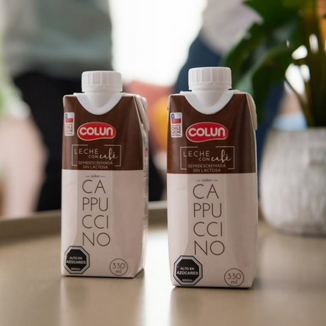 LECHE CAPUCCINO SIN LACTOSA 330ML 1X18 | COLUN