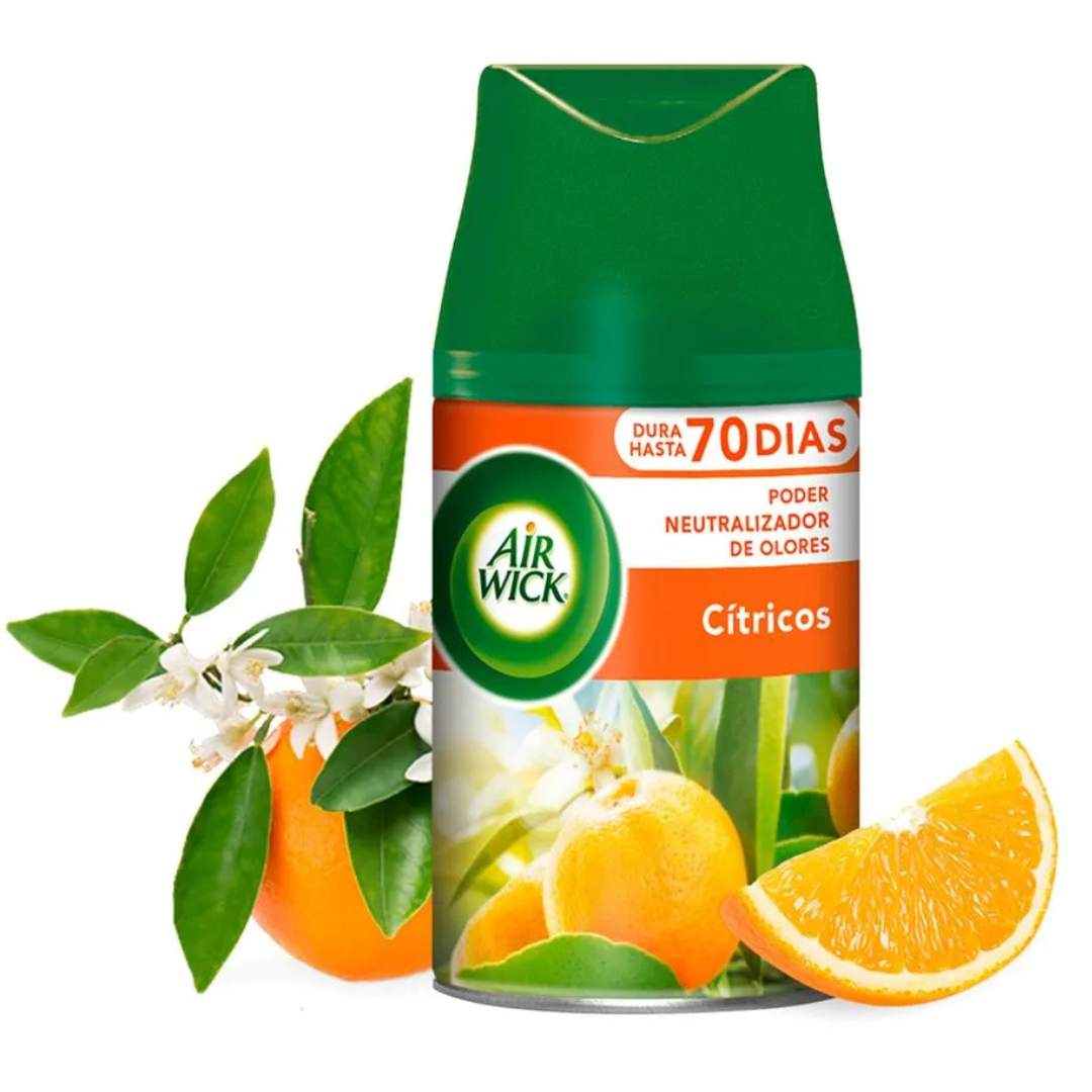 DESODORANTE AMBIENTAL AIR WICK FRESHMATIC RECARGA 250ML
