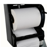 DISPENSADOR TOALLA PALANCA FRONTAL GENERICO CAJA X1 BLANCO