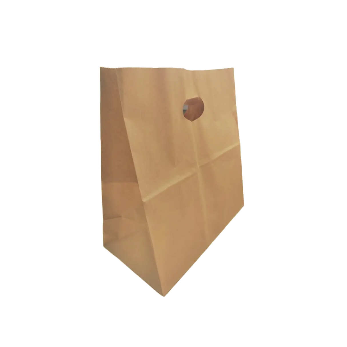 Bolsa Kraft 22X36X15Cm Asa Troquel plast