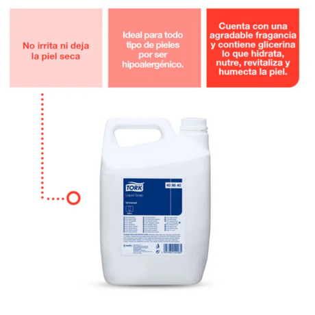 409840 TORK JABÓN GRANEL 5 litros