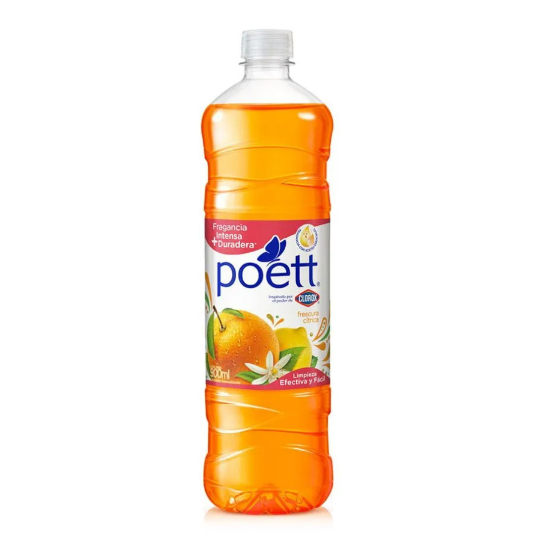 LIMPIADOR DE PISOS POETT CITRUS 900CC